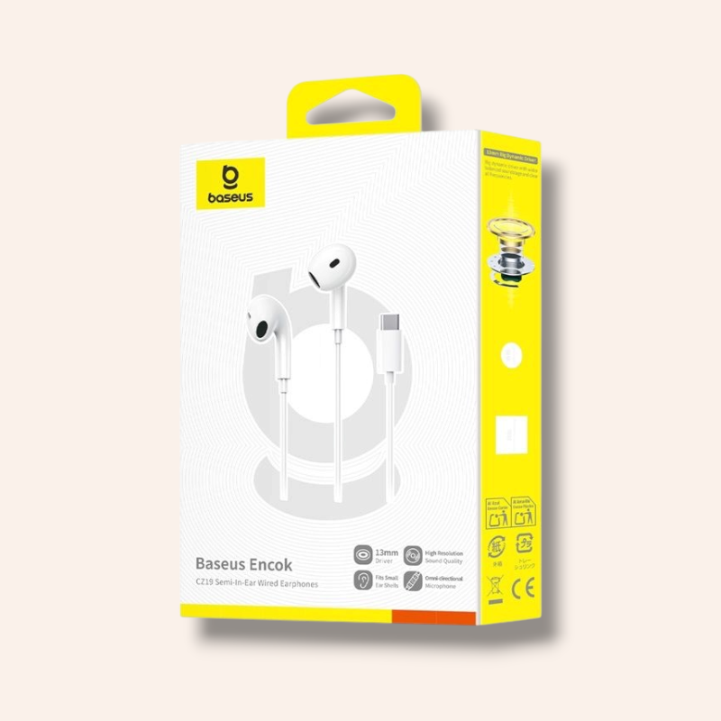 BASEUS Слушалки Type-C