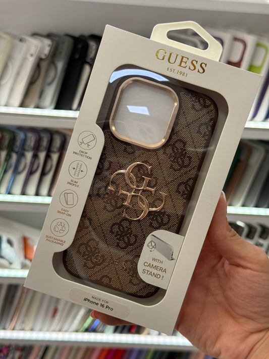 Guess 4G logo Кейс - iPhone 16 Pro