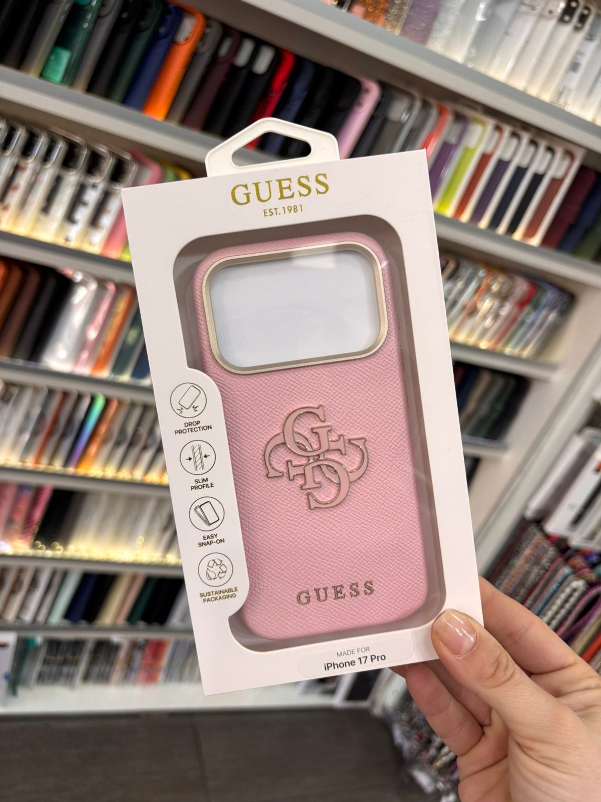 Guess 4G logo Кейс - iPhone 17 Pro