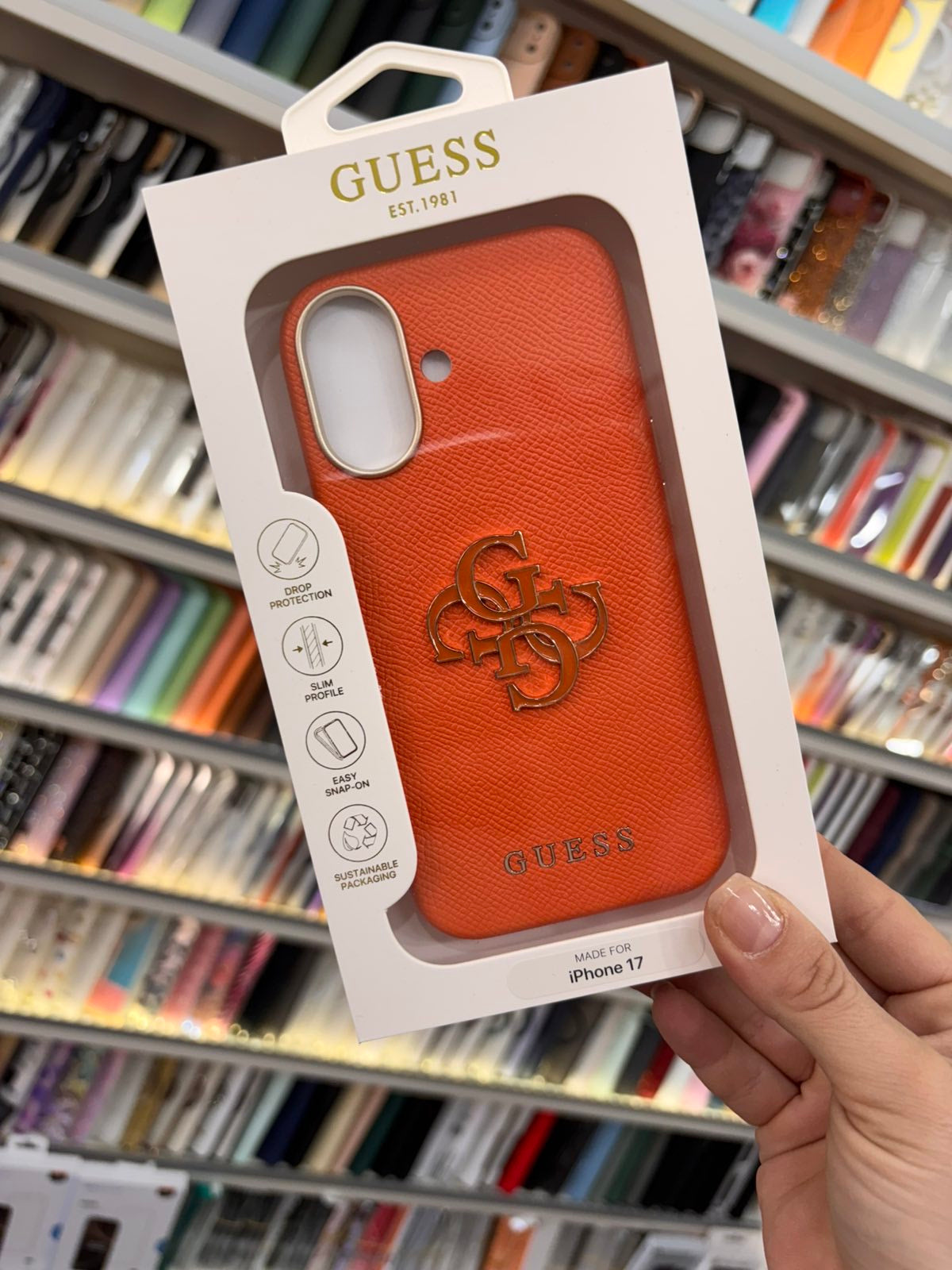 Guess 4G logo Кейс - iPhone 17