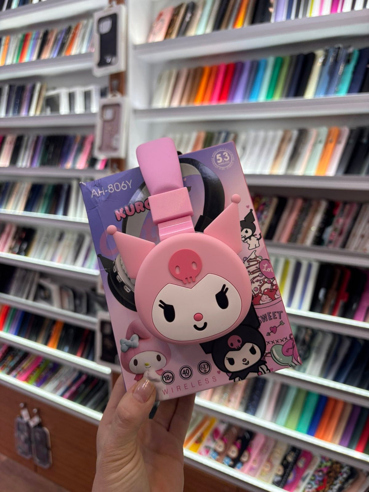 KUROMI bluetooth слушалки
