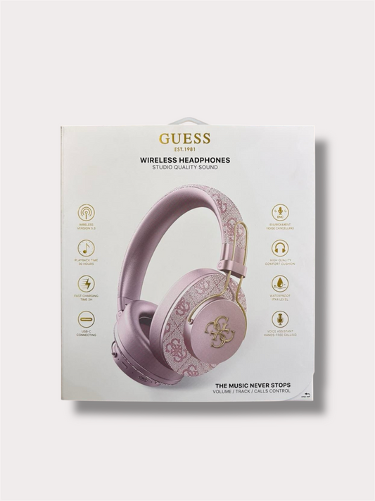 GUESS bluetooth слушалки с метално лого