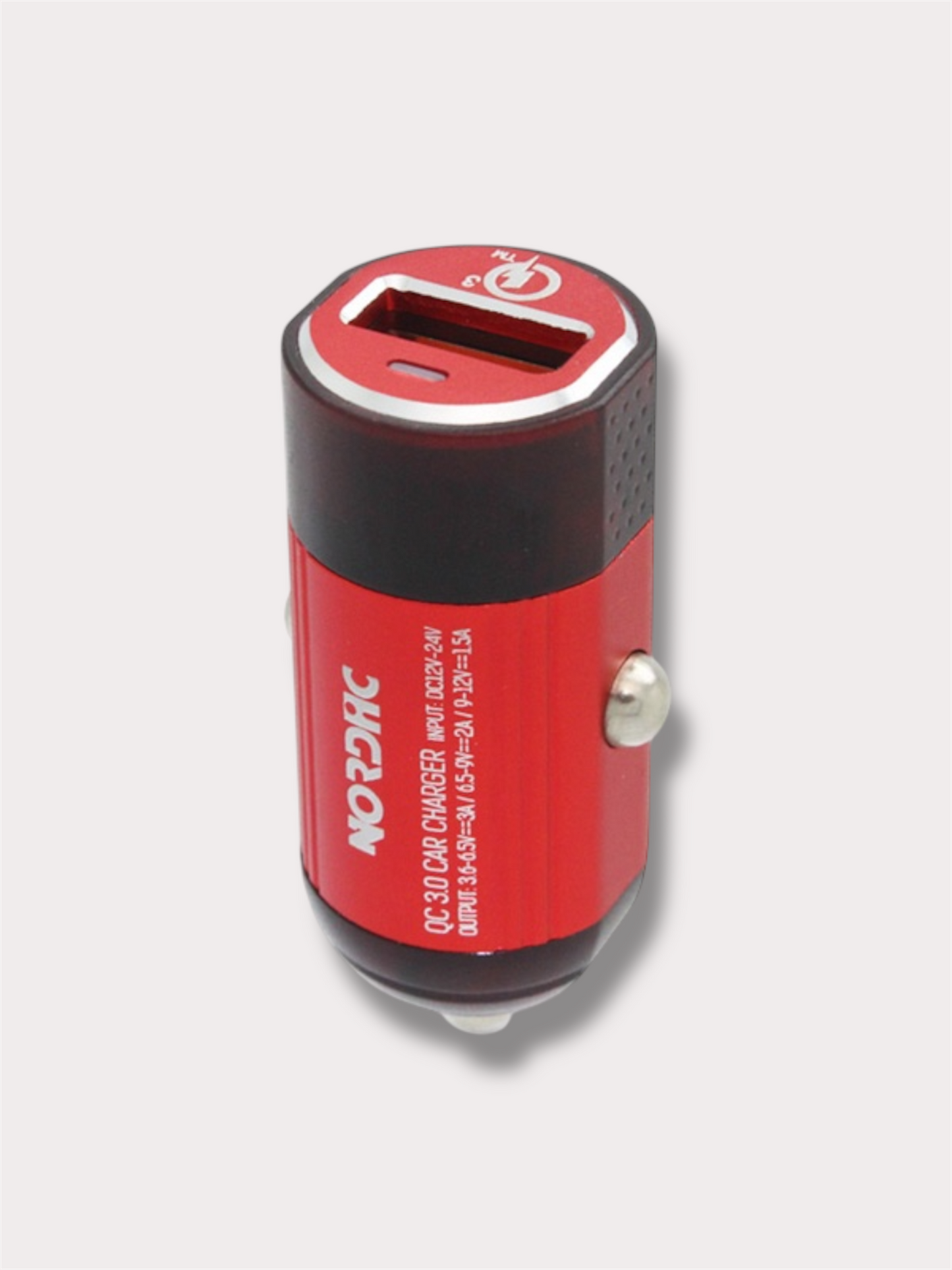 Зарядно за автомобил 12V NORDIC BULLET 18W, USB-A