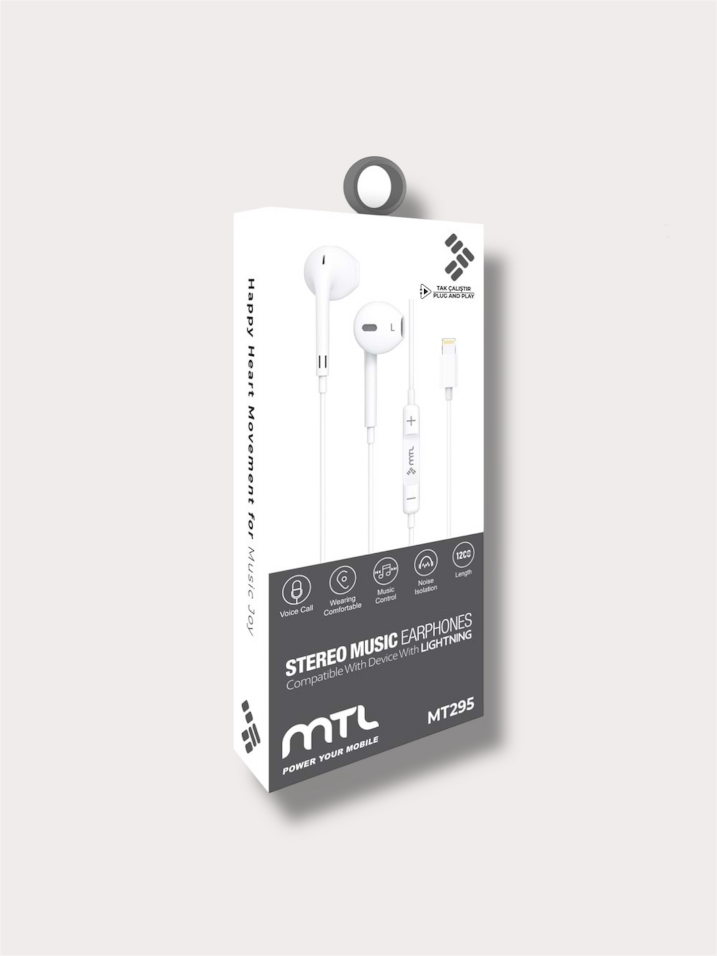 Слушалки с lightning MTL MT295