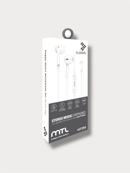 Слушалки с lightning MTL MT295