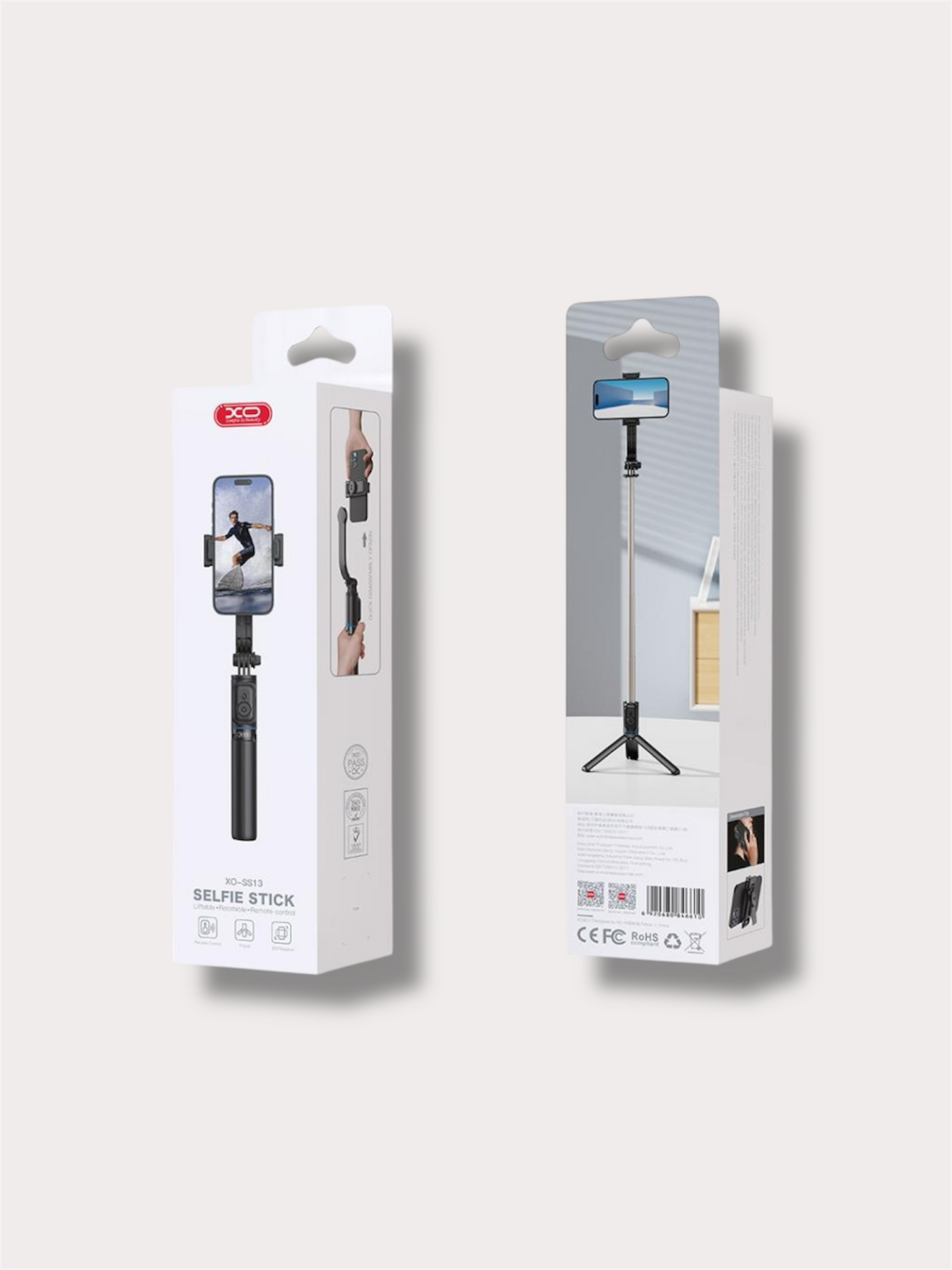 Селфи стик XO Tripod Stand, Bluetooth