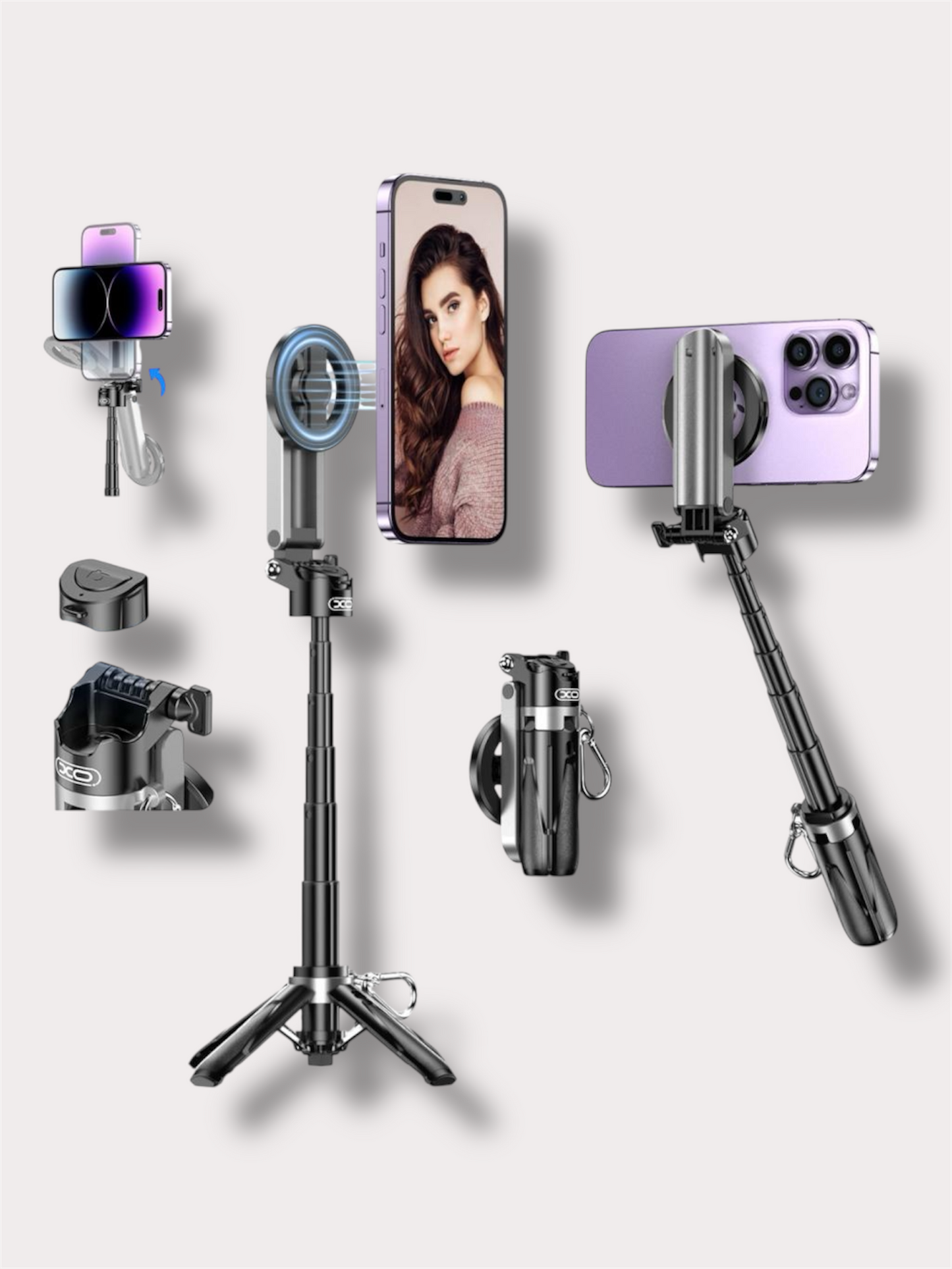 MagSafe Селфи стик XO Tripod Stand