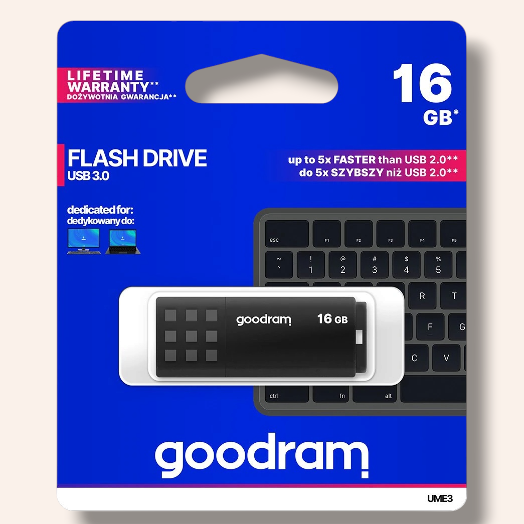 Флашка 16GB GOODRAM UME3 USB 3.0