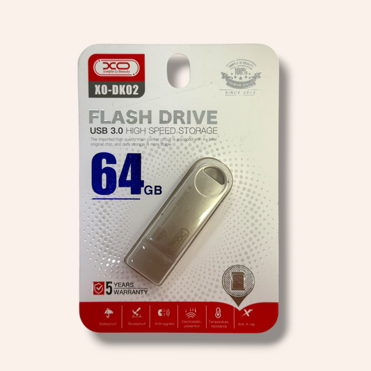 Флашка XO-DK02 Rotating 64GB USB 3.0