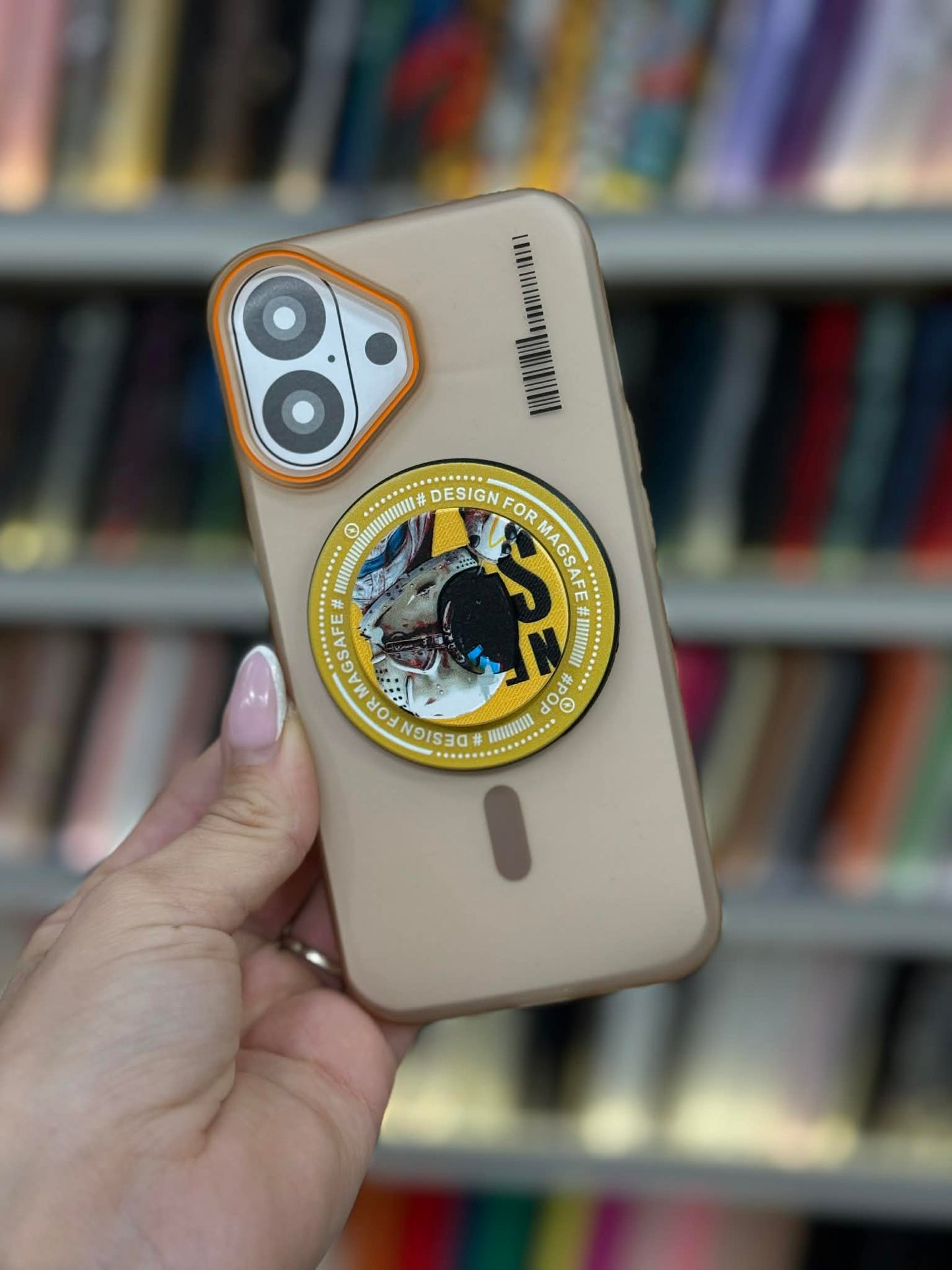 Yellow Popsocket Кейс