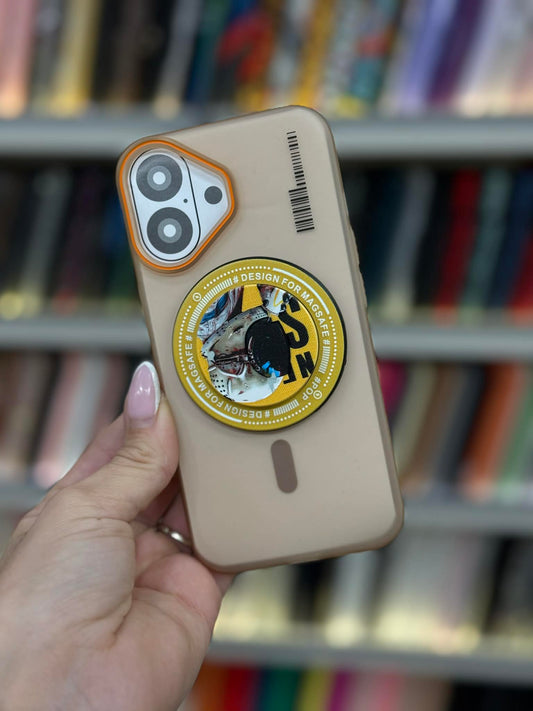 Yellow Popsocket Кейс
