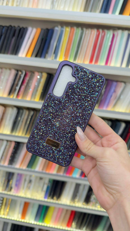 Blue Glitter Кейс