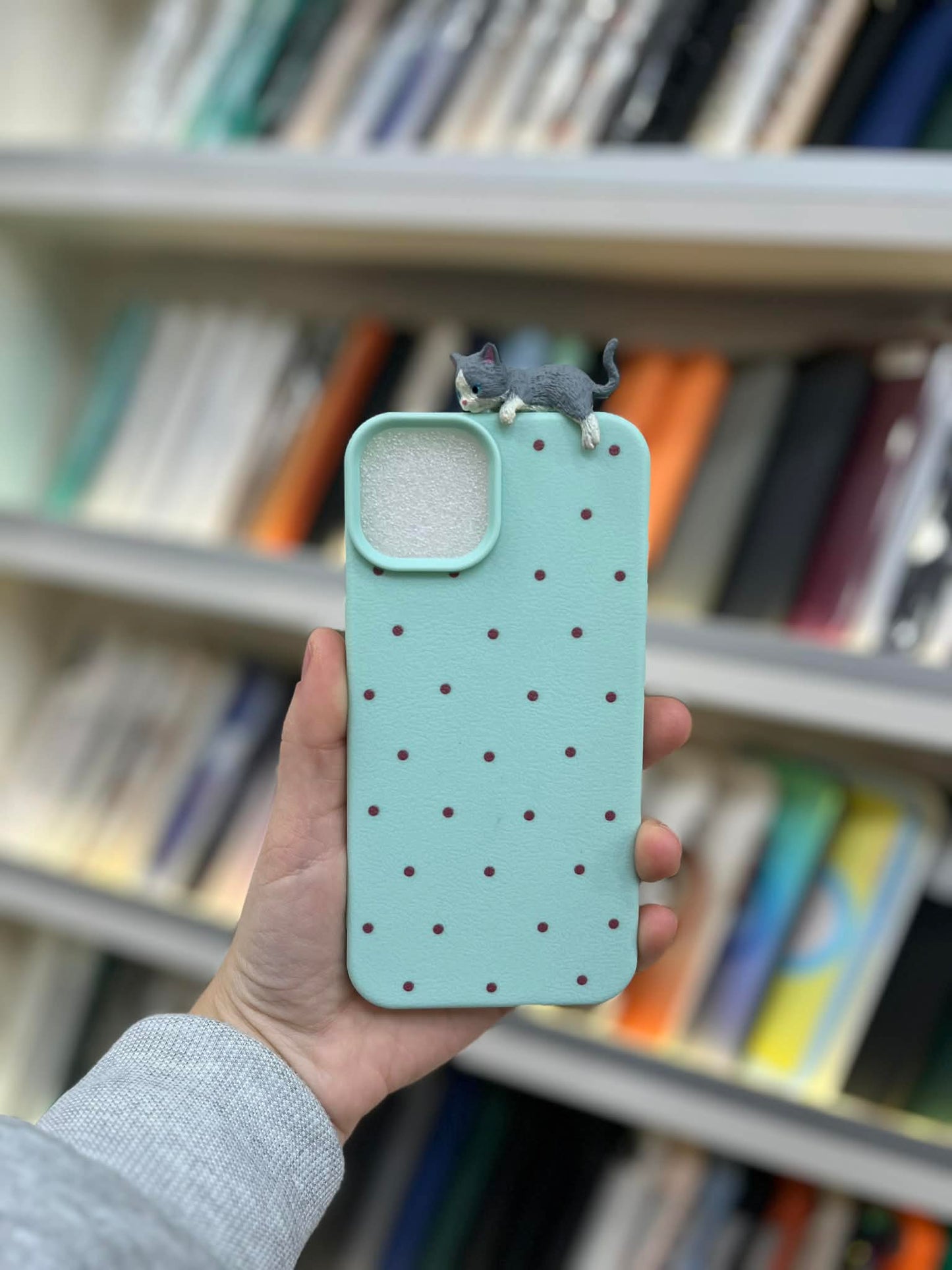 Lazy Kitty Dots Кейс