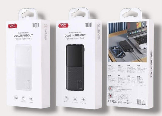 XO Power Bank 10000 mAh Черен
