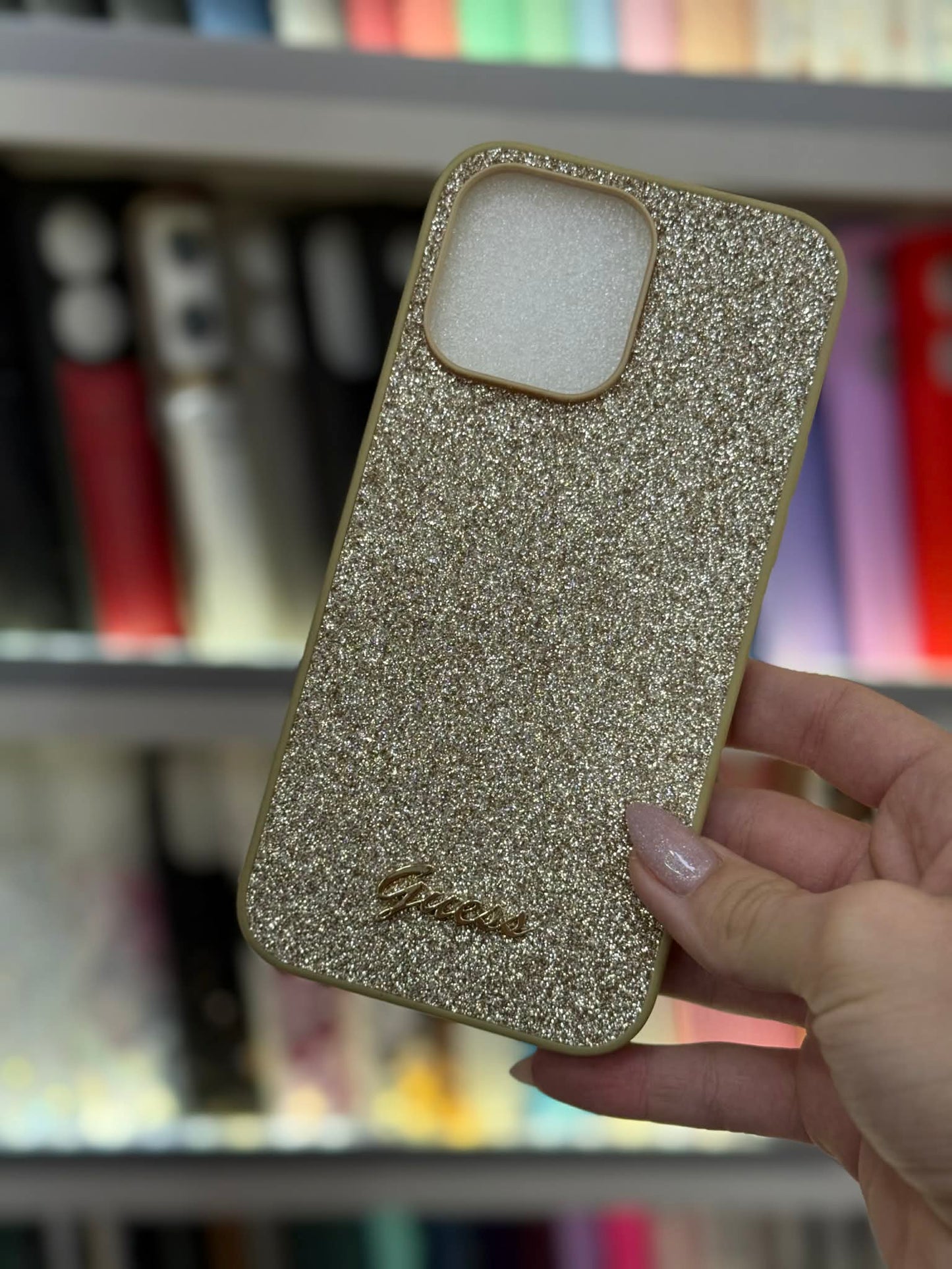 Guess Gold Glitter Кейс