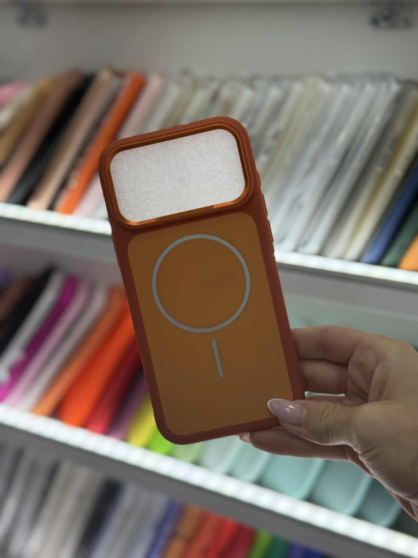 Orange MagSafe Кейс