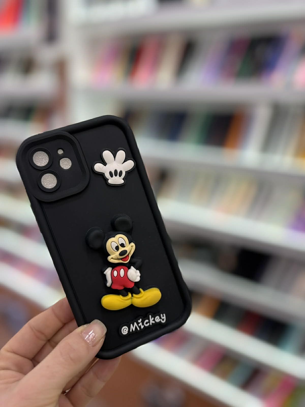 Black Mickiey Mouse Кейс