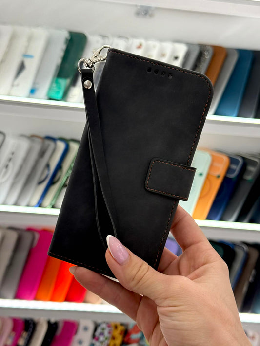Калъф тип тефтер - Черен