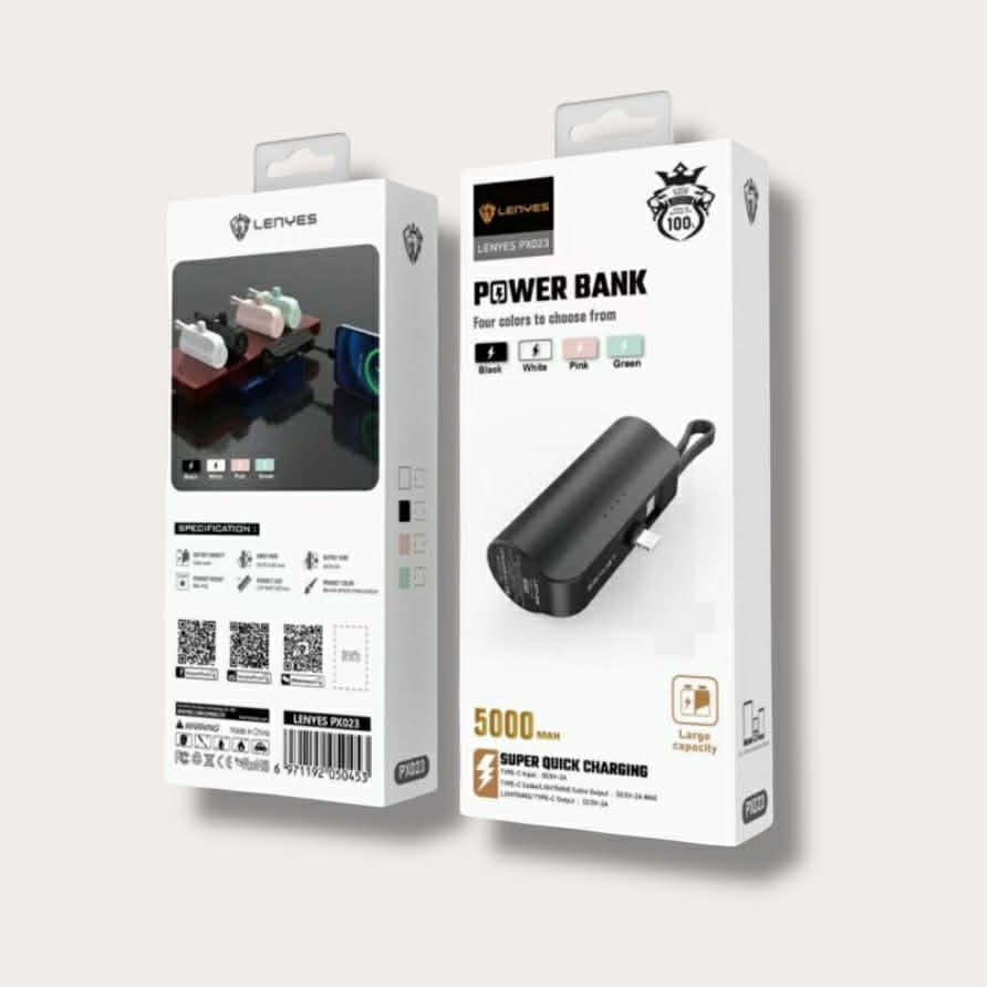 Power Bank - Lenyes PX023 5000mAh