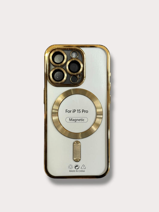 MagSafe Clear Gold Кейс