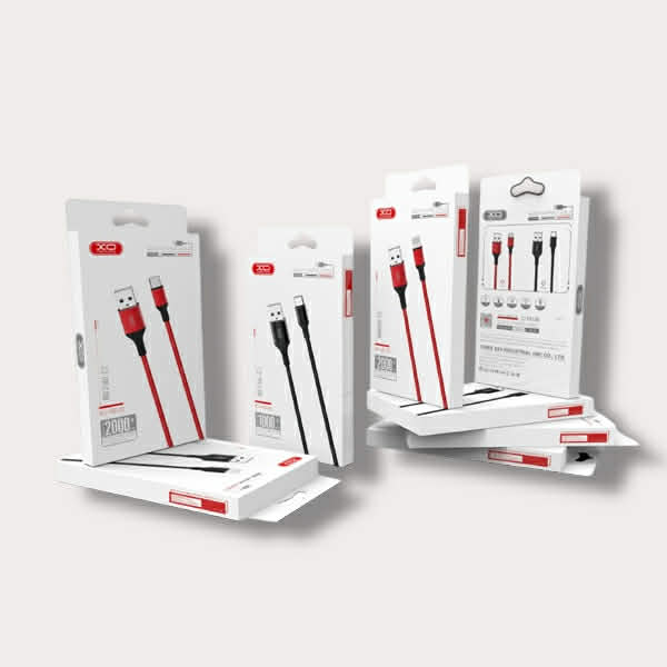 XO Кабел USB-A - Lightning, 1м, 2A