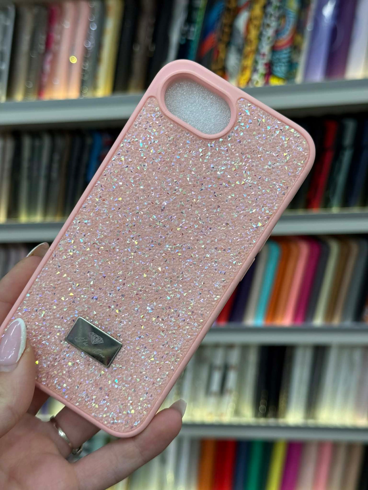 Pink Glitter Кейс