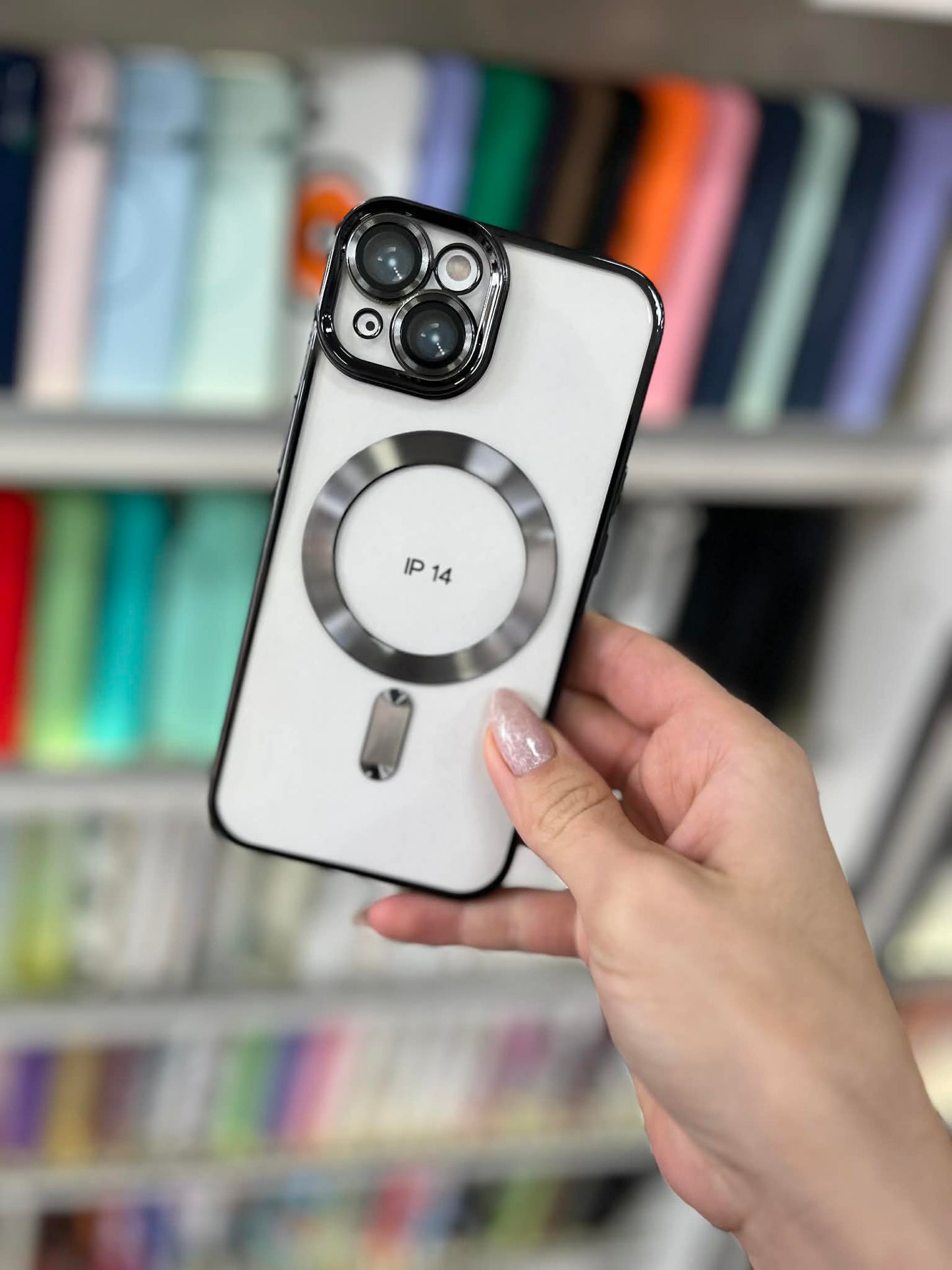 MagSafe Clear Black Кейс