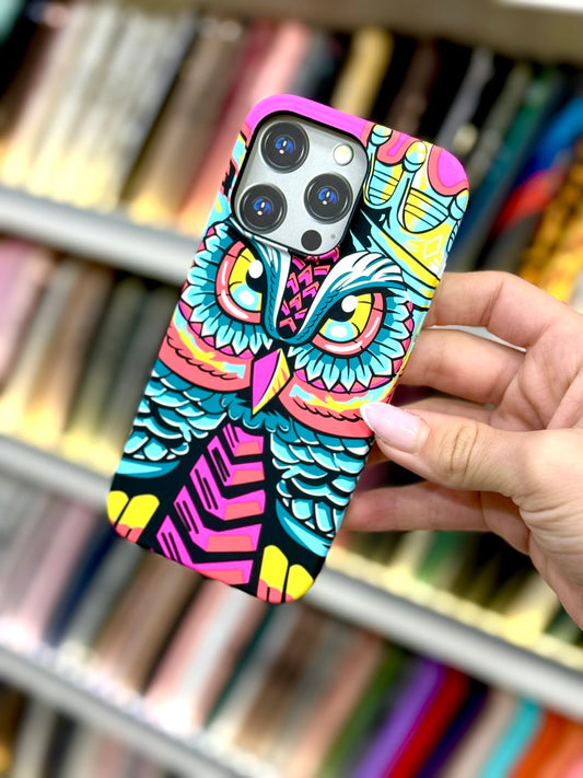 Neon Spirit Owl Кейс