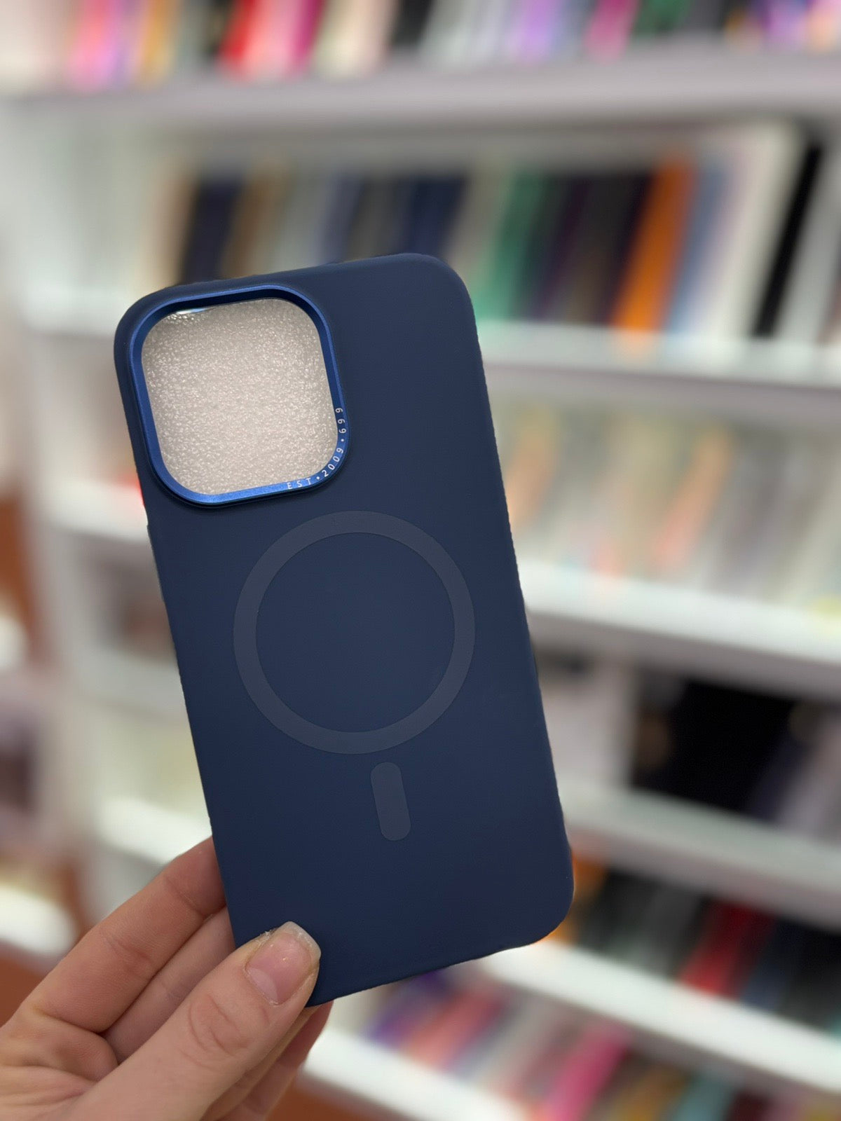 Blue MagSafe Кейс