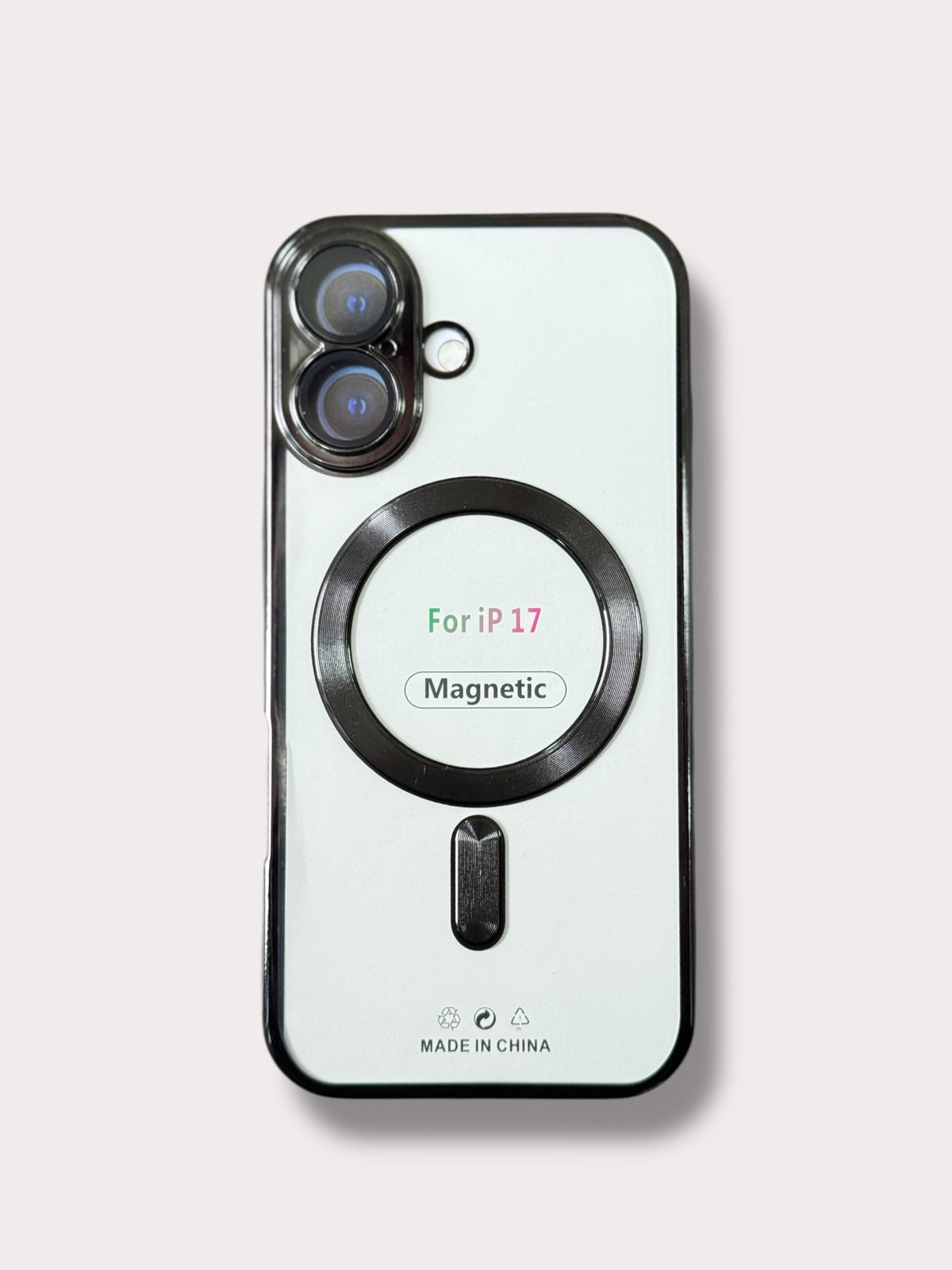 MagSafe Clear Black Кейс