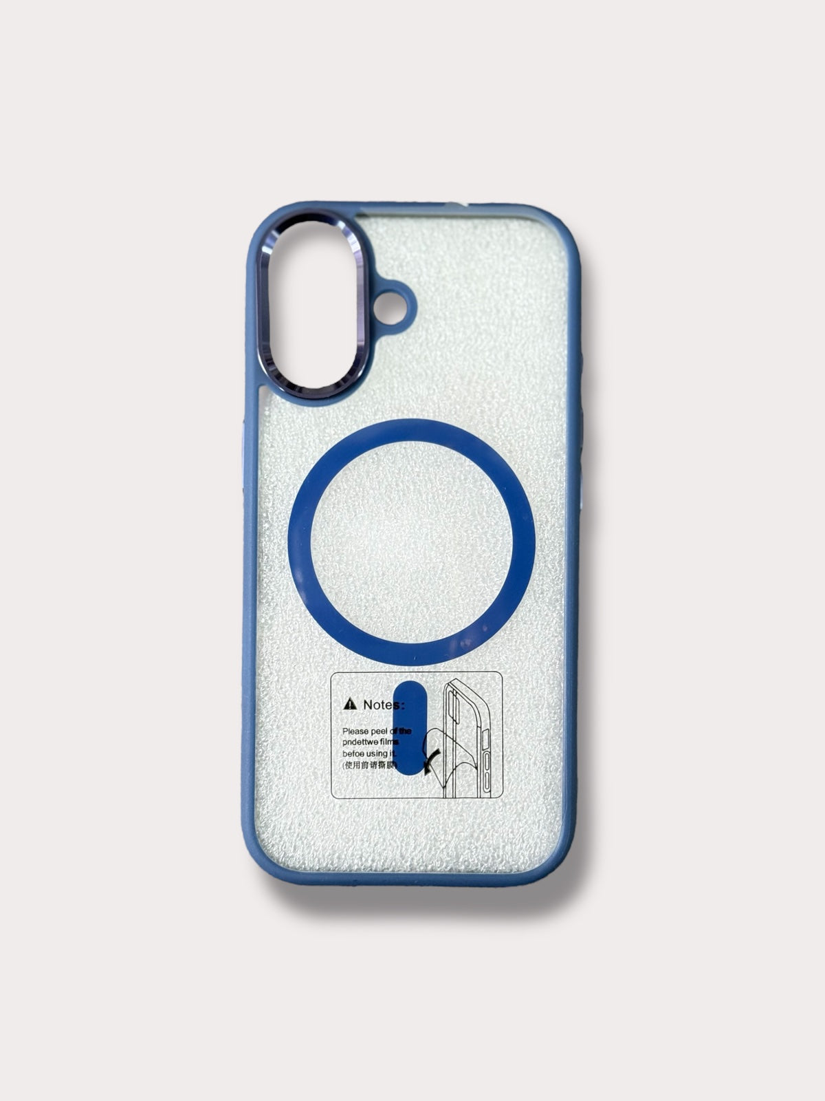 MagSafe Clear Blue Кейс