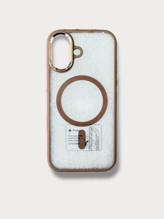 MagSafe Clear Brown Кейс