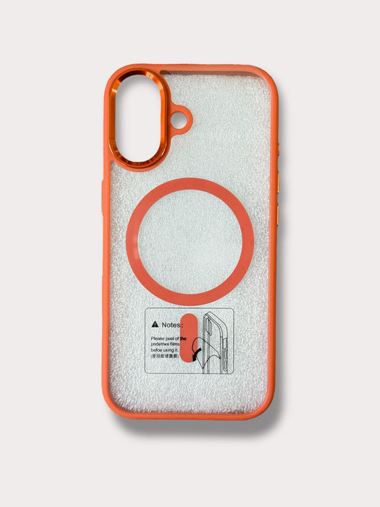 MagSafe Clear Orange Кейс