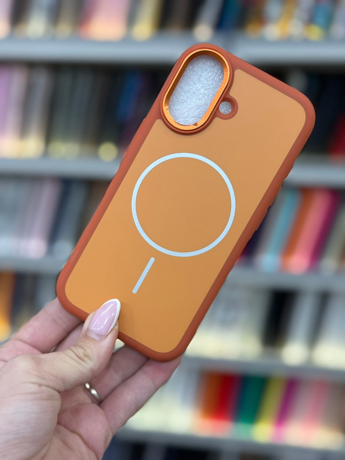 Orange MagSafe Кейс