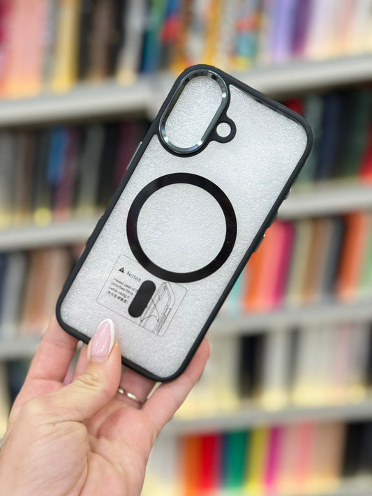 MagSafe Clear Black Кейс