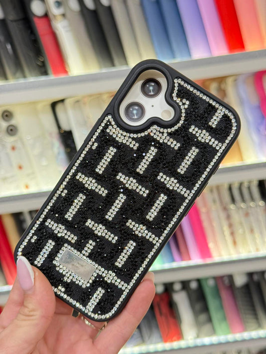 Geometric Glitter Кейс