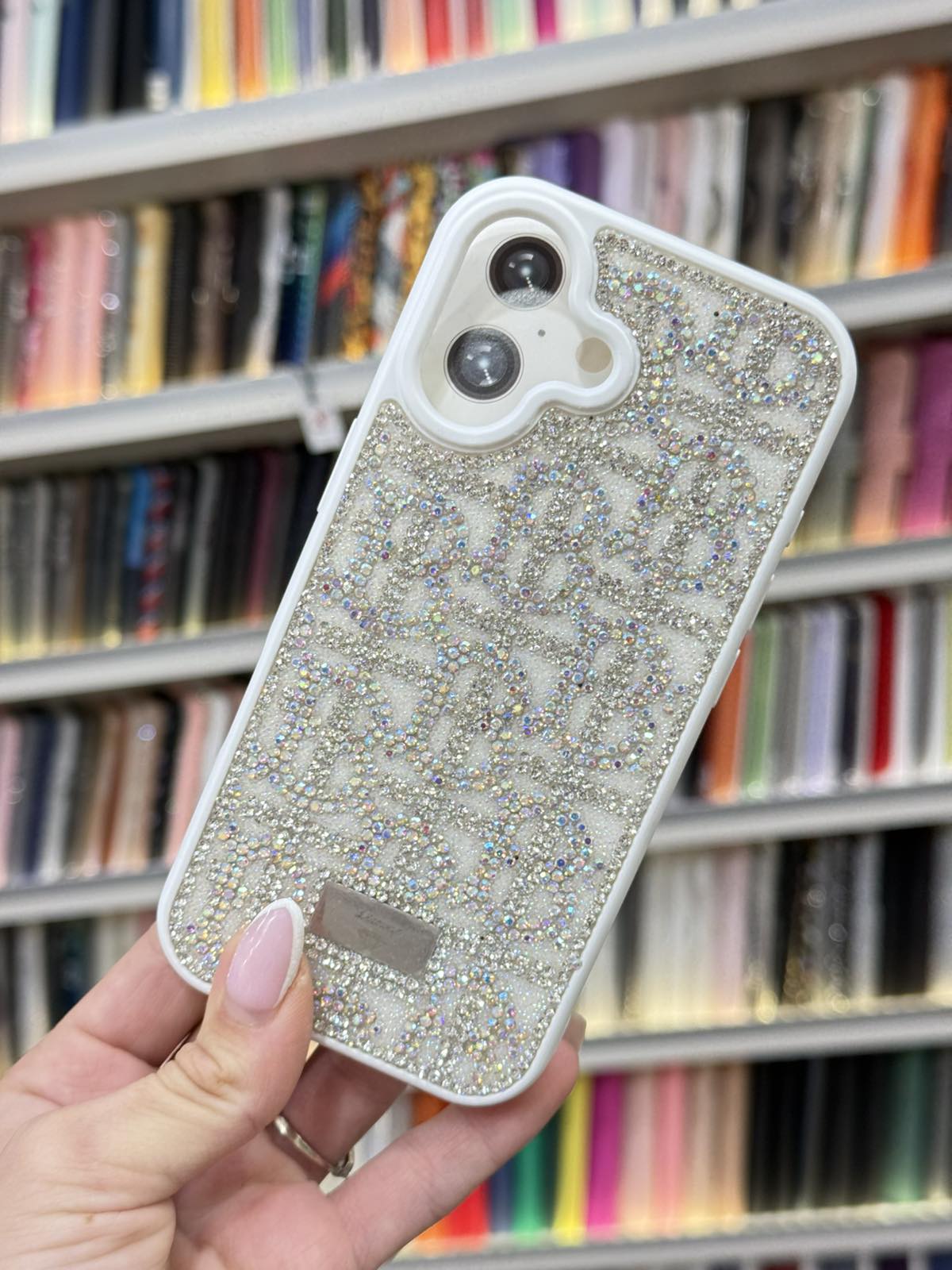 Geometric Glitter Кейс