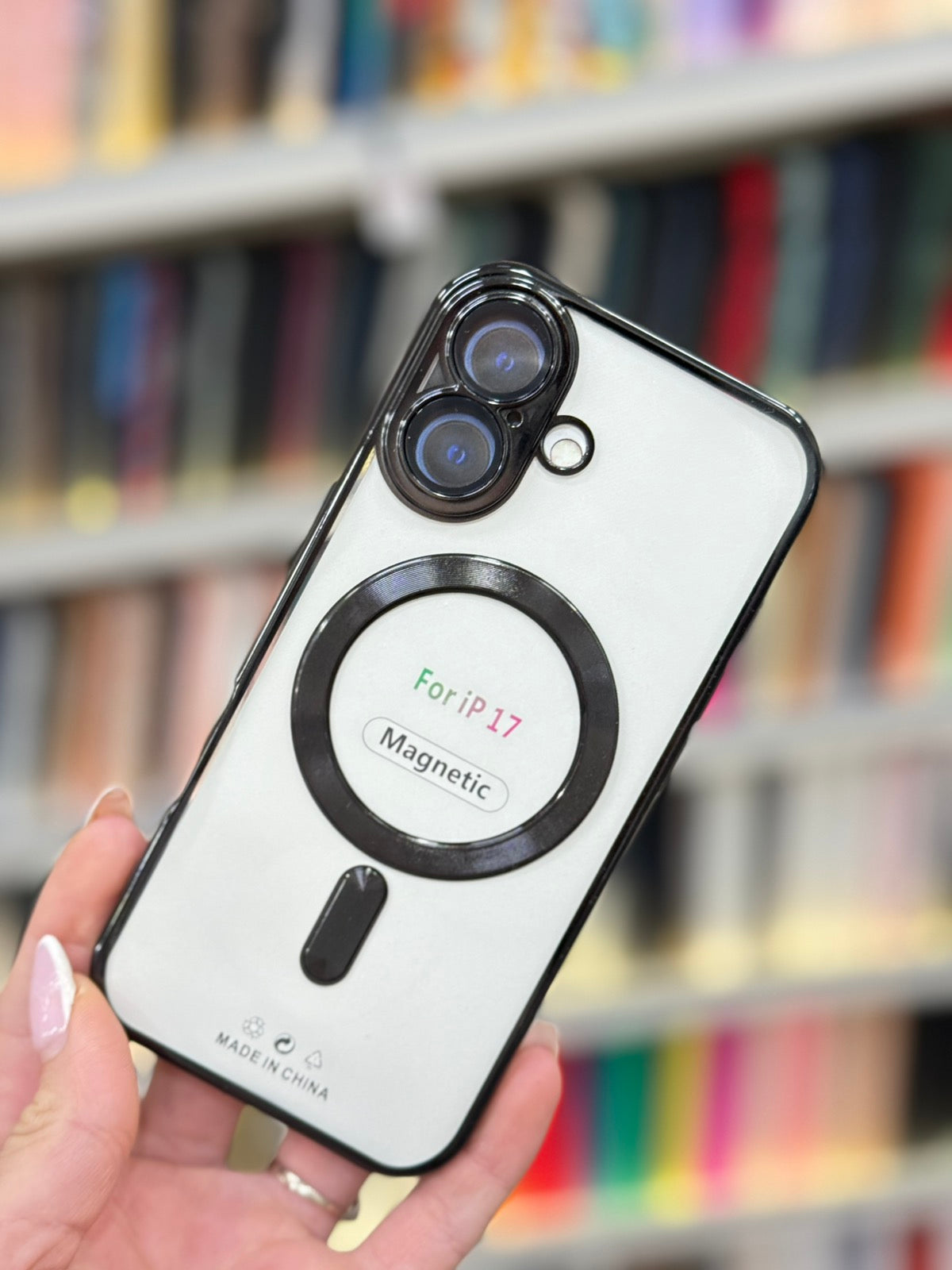 MagSafe Clear Black Кейс