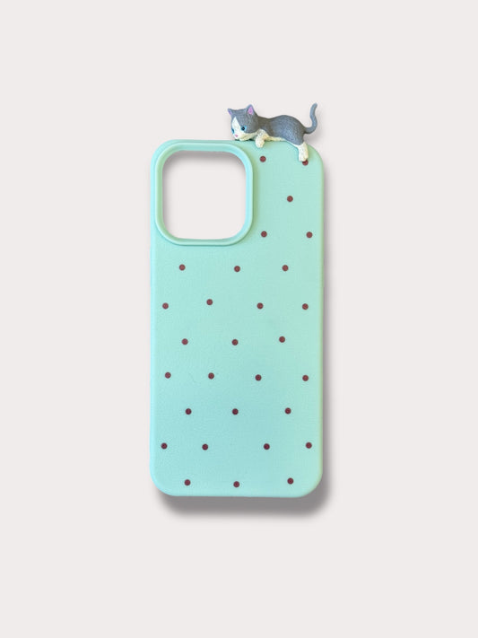 Lazy Kitty Dots Кейс