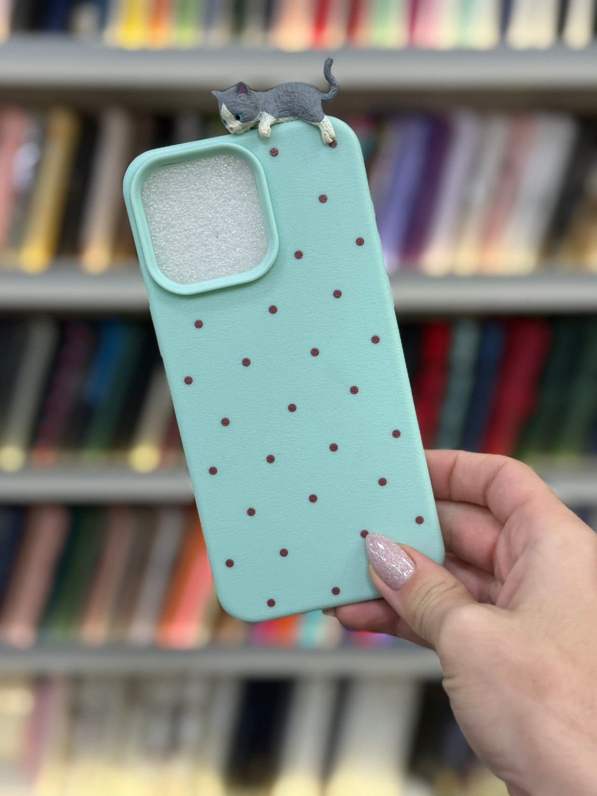 Lazy Kitty Dots Кейс