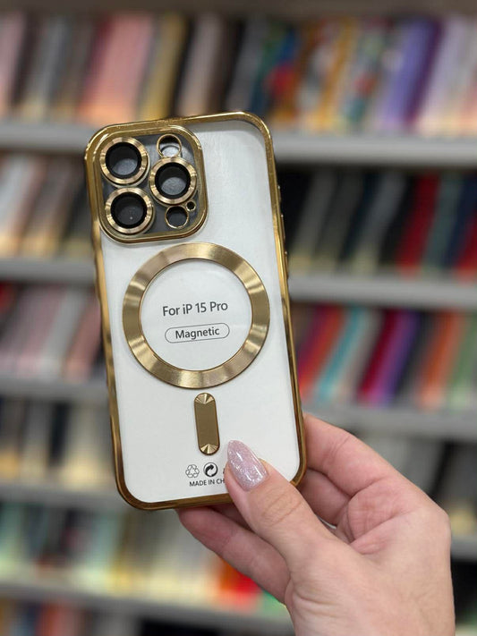 MagSafe Clear Gold Кейс