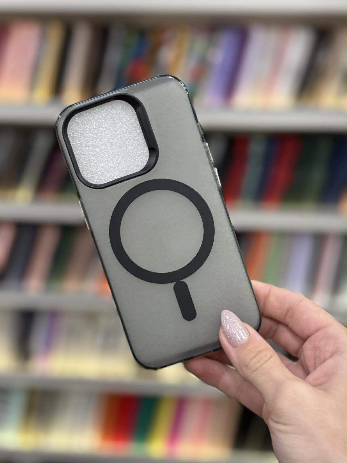Clear Gray MagSafe Кейс